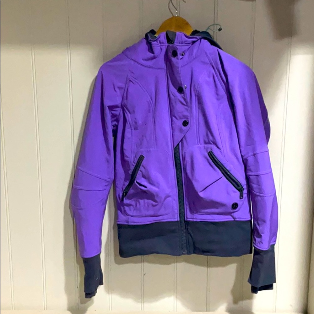 Lululemon purple bomber jacket
